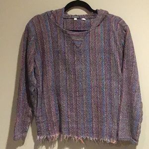 Hooded pullover size S